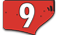 9 Target Red Indy Endplate