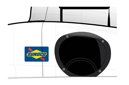 Sunoco Logo Placement