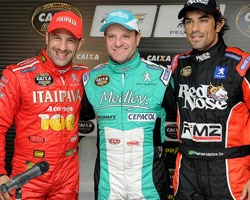 Kanaan, Rubens, and Rafa race in Brazil