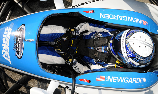 Josef Newgarden at Sebring test