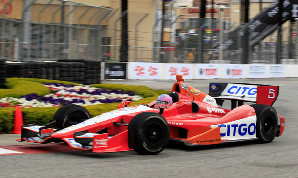 EJ Viso on track at Long Beach