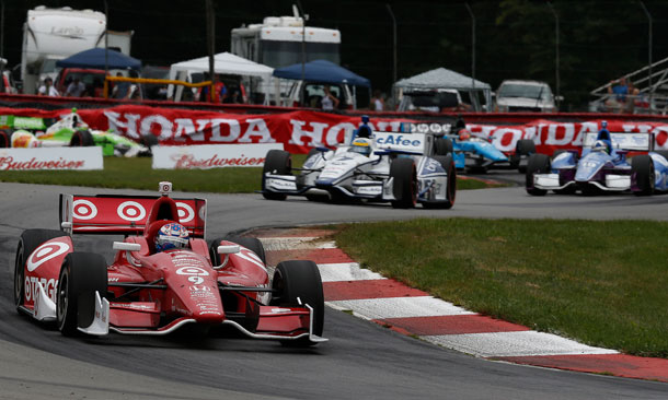 Track Action at Mid-Ohio - Dixon Leads in the Esses