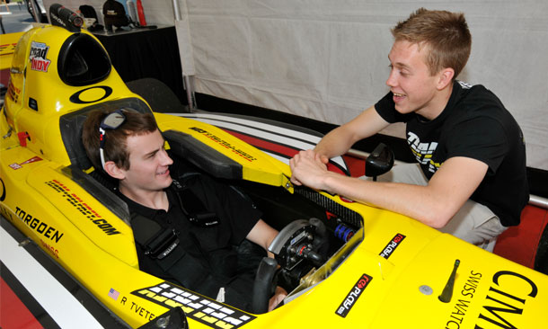 Jack Hawksworth coaching Ryan Tveter