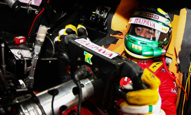Tony Kanaan races in Brazil