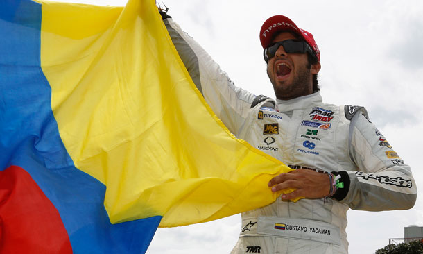 Gustavo Yacaman celebrates