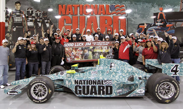 Good Luck from Panther Racing