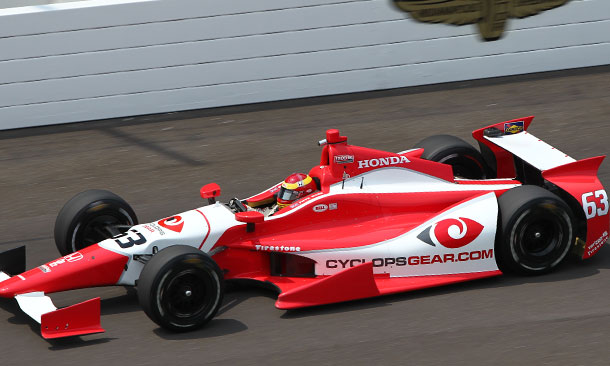 Pippa Mann at IMS