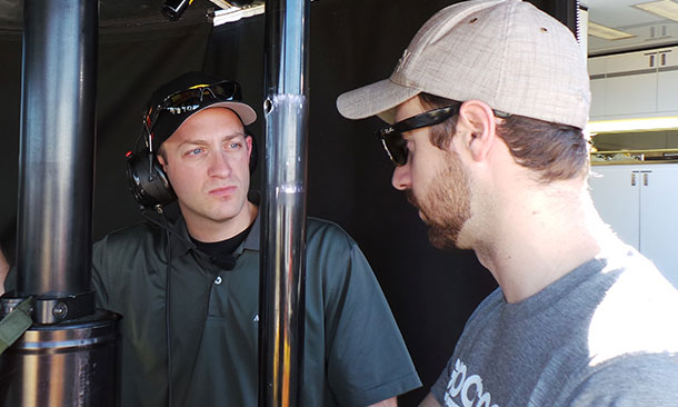 James Hinchcliffe and Nathan O'Rourke
