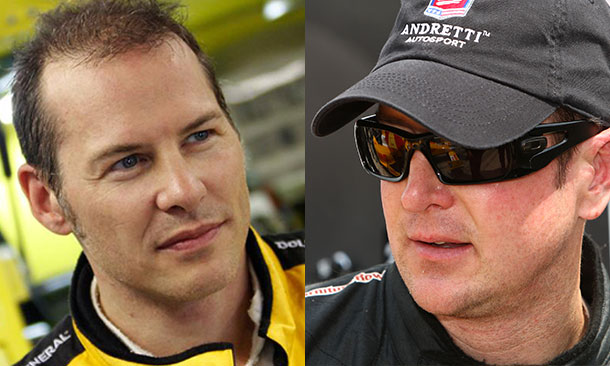 Jacques Villeneuve and Kurt Busch