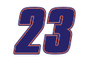 Jonathan Browne's car number, #23