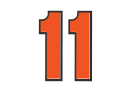 Marcus Armstrong's car number, #11