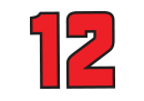 Will Power's car number, #12