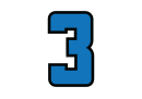 Scott McLaughlin's car number, #3