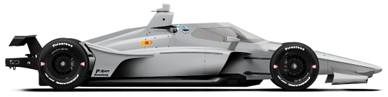 Ryan Hunter-Reay car side profile