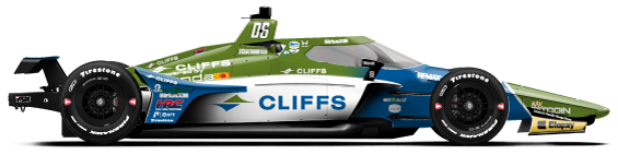 Driver of the #06 Helio Castroneves's Car Livery