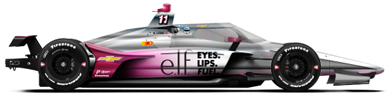 Driver of the #11 Katherine Legge's Car Livery