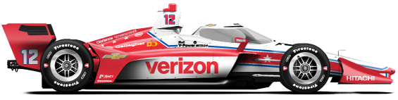 Driver of the #12 David Malukas's Car Livery