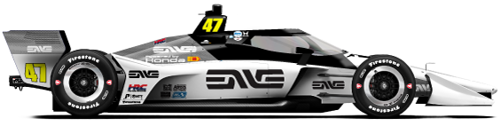 Driver of the #47 Mick Schumacher's Car Livery