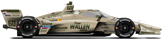 Driver of the #60 Felix Rosenqvist's Car Livery
