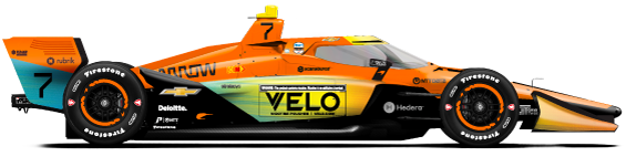 Driver of the #7 Christian Lundgaard's Car Livery