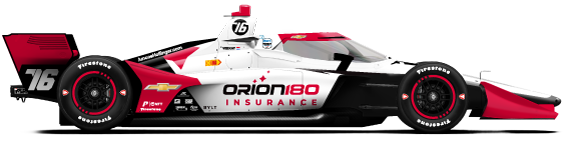 Rinus VeeKay car side profile