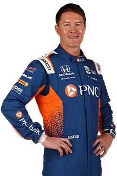 Bust of Scott Dixon, driver of the #9