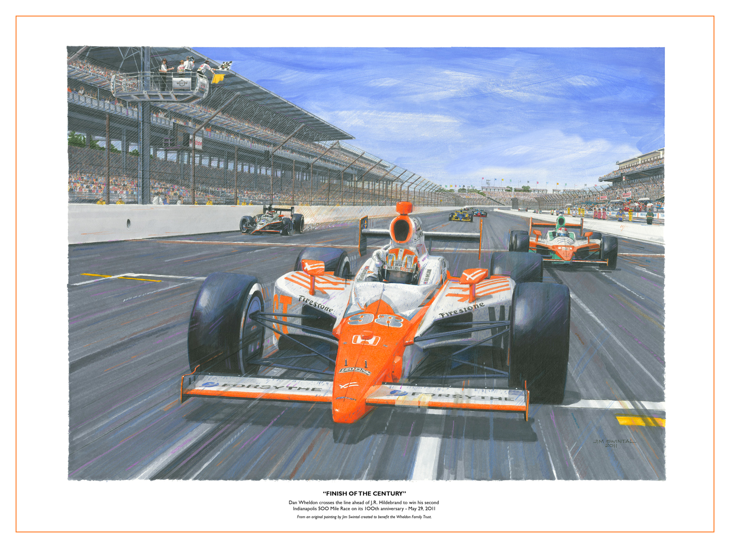 Will Power Indy 500 Signed 8 X 10 Photo Indianapolis Autographed 2011