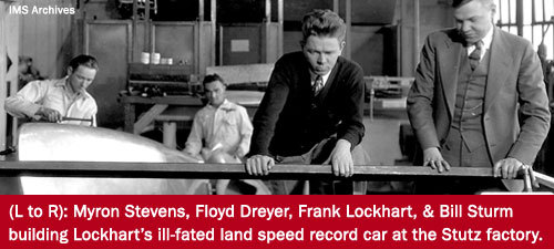 Pop Dreyer Feature - Designing Speed Record Car