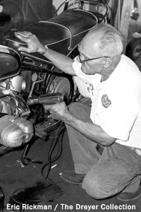 Pop Dreyer Feature - Inset Picture 3 - Motorcycle Repairman