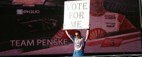 Helio Castroneves - Vote For Helio