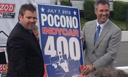 Pocono - Randy Bernard and Brandon Igdalsky