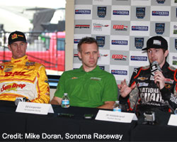 Hildebrand, Carpenter, and Hunter-Reay at Sonoma