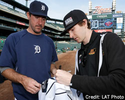 JR Hildebrand and Justin Verlander