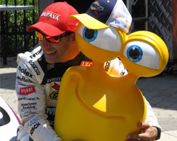 Tony Kanaan and Turbo