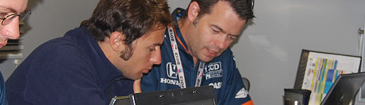 Luca Filippi with team