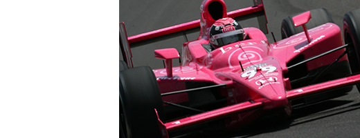 Indy 500 Neon Rad Water Bottle Pink