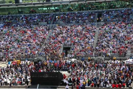 2014 Indianapolis 500 Drivers Meeting
