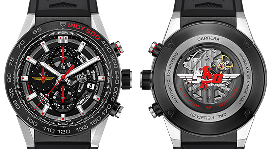 TAG Heuer to unveil two watches commemorating 100th Indianapolis 500