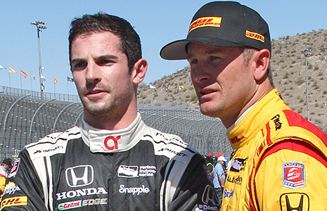 Alexander Rossi and Ryan Hunter-Reay
