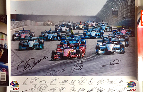 Juan Pablo Montoya Signed 8 X 10 Indianapolis Indy 500 2000 Winner Autographed 