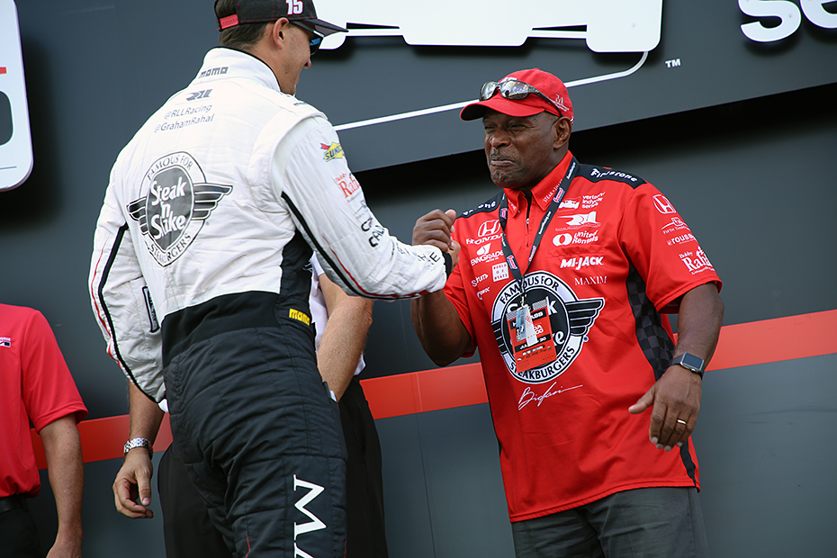 Graham Rahal and Archie Griffin