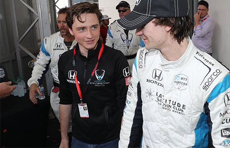 George Steinbrenner IV and Colton Herta