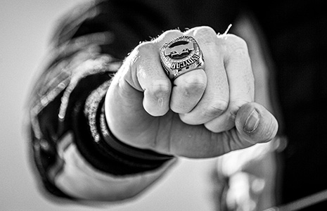 Josef Newgarden's 2019 championship ring