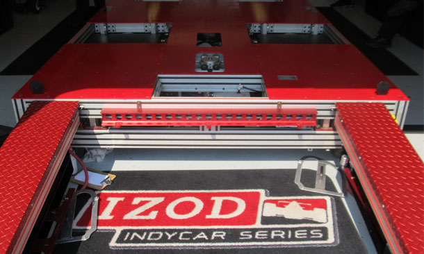 IZOD IndyCar Series Technical Inspection