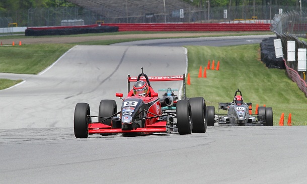 USF2000 gets back to track action at Mid-Ohio
