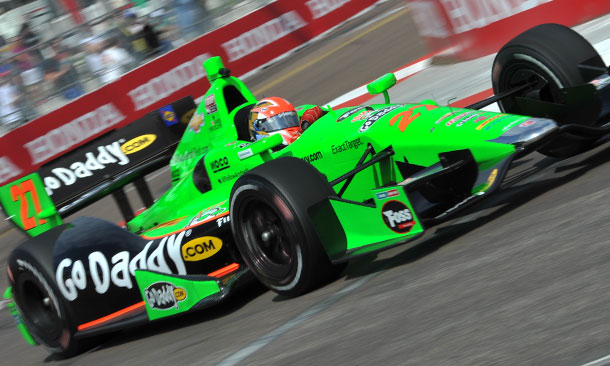 James Hinchcliffe at St. Petersburg