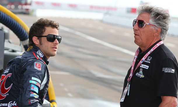 Marco and Mario Andretti at St. Pete