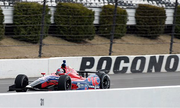 Marco Andretti at Pocono Raceway