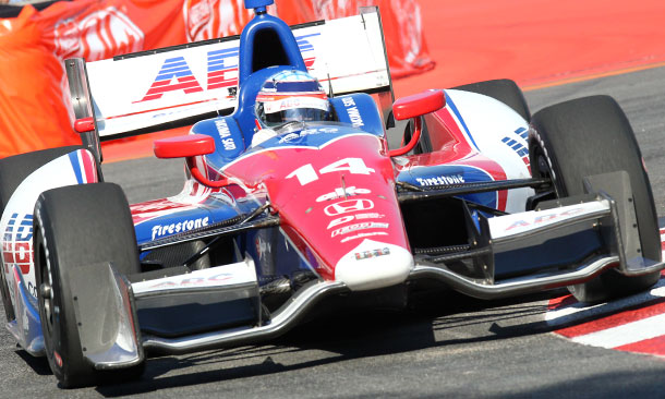 Takuma Sato leads points entering Indy 500