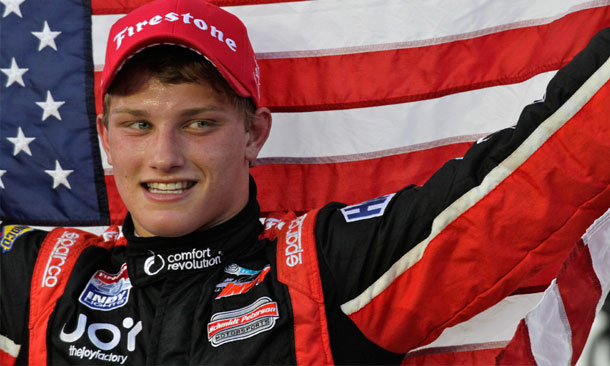 There's new points leader with Karam's Iowa victory